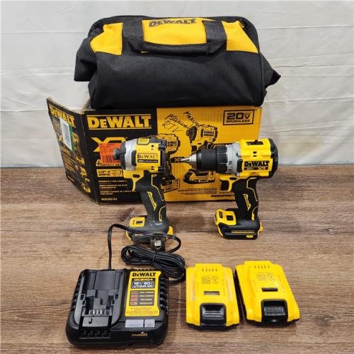 AS-IS DEWALT ATOMIC 20V MAX* Brushless Cordless Drill/Driver and Impact Driver Combo Kit