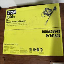 California NEW/Sealed Box Ryobi 1800 PSI  1.2 GPM Electric Pressure Washer