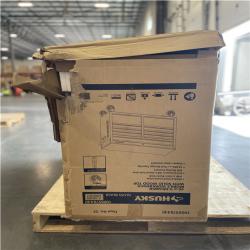 DALLAS LOCATION- AS-IS HUSKY 46 in. W x 18 in. D 9-Drawer Mobile Workbench Cabinet Gloss Black/Woodtop