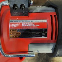 HOUSTON LOCATION - AS-IS Milwaukee M18 Fuel 18V Brushless Super Sawzall Reciprocating Saw 2722-20 (Bare Tool)
