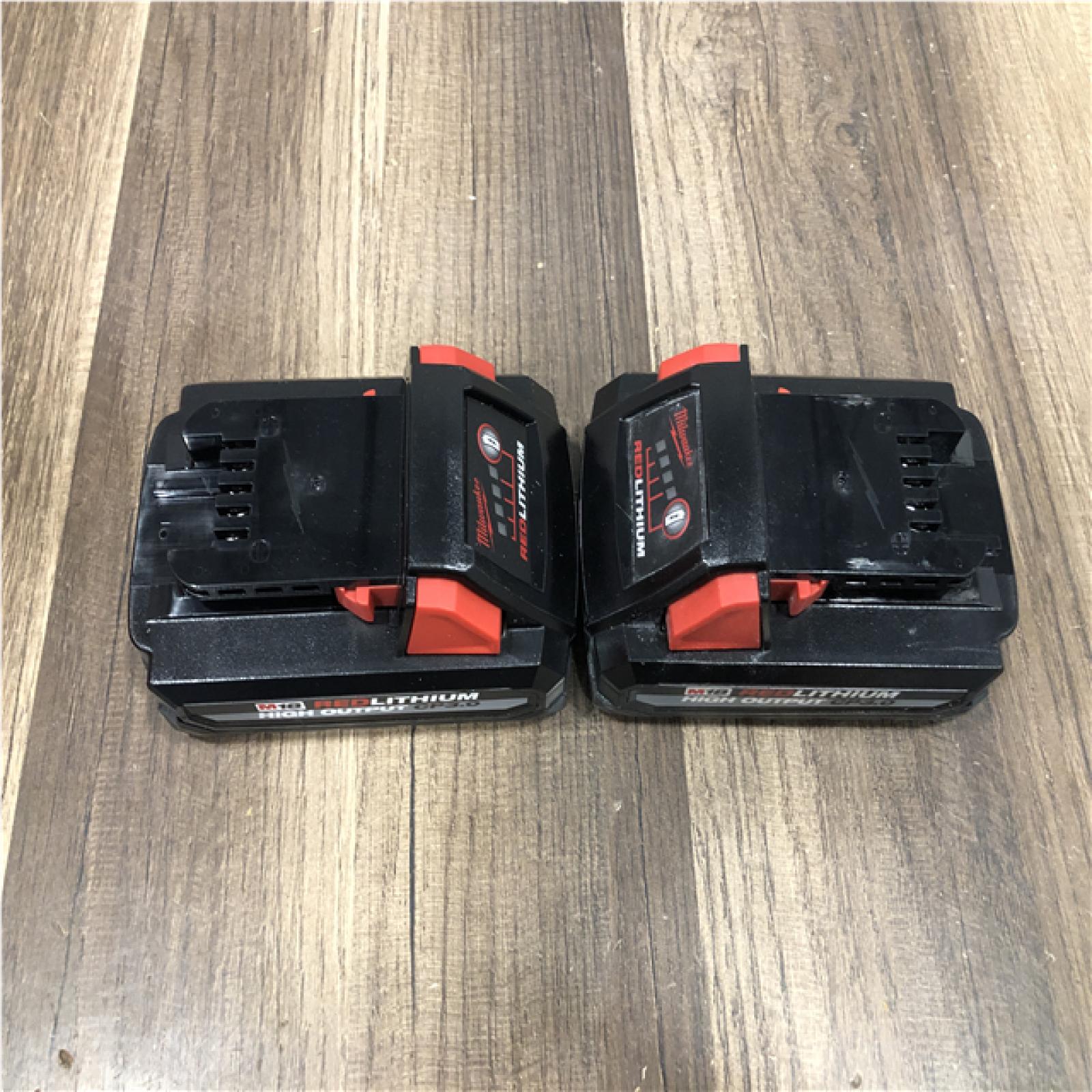 AS-IS Milwaukee 18V Lithium-Ion HIGH OUTPUT CP 3.0Ah Battery Pack (2-Pack)