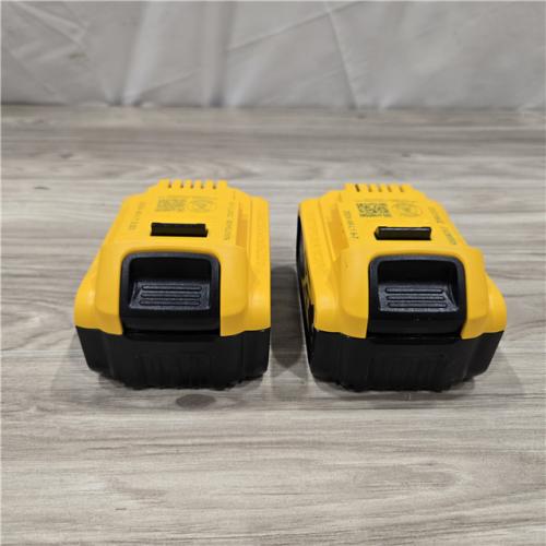 AS-IS DEWALT 20V MAX XR 4 Ah Li-Ion Battery (2 Pc) DCB2042
