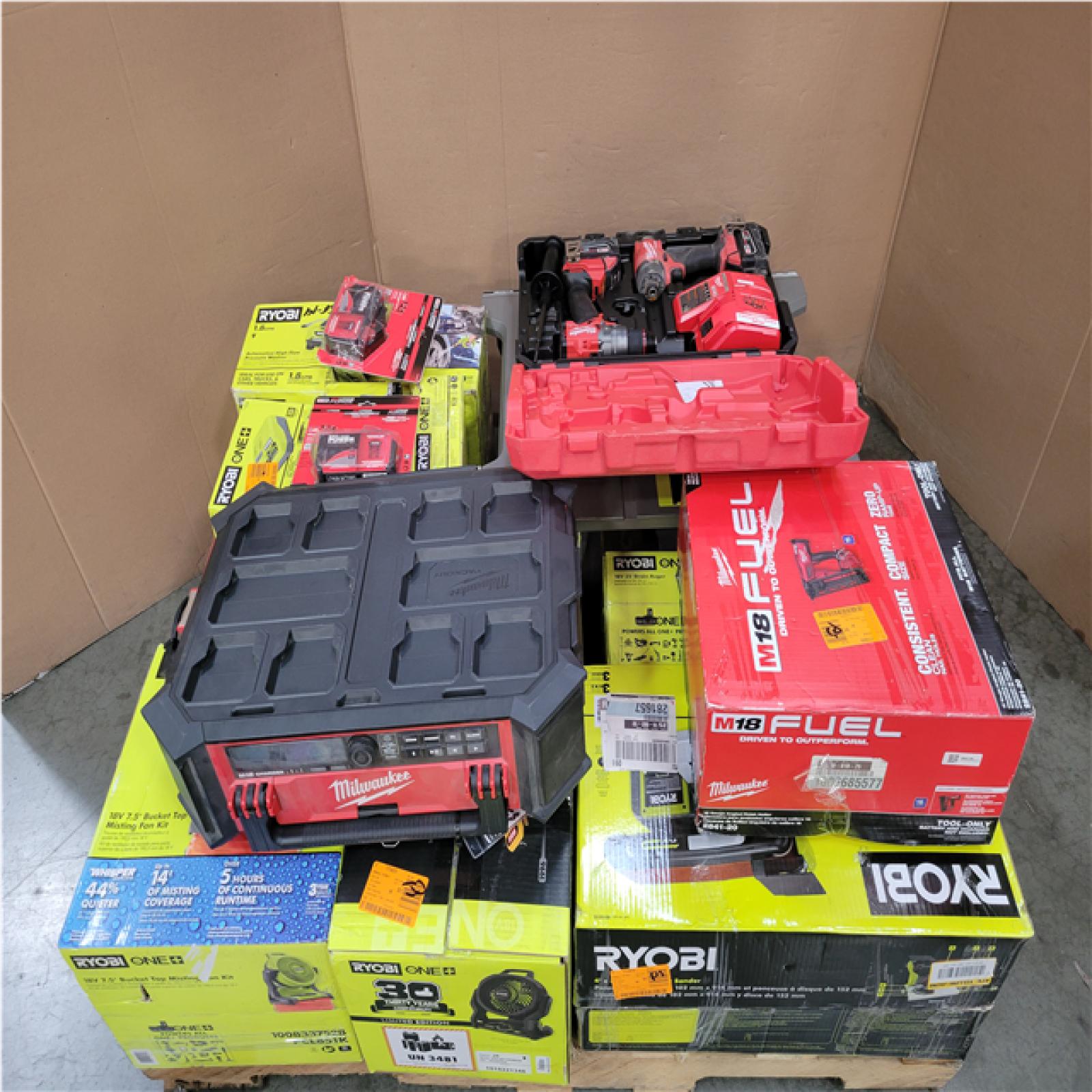 CALIFORNIA AS-IS TOOL PALLET