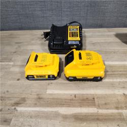 HOUSTON LOCATION - AS-IS DEWALT 4 TOOL COMBO KIT W/ (2) BATTERY & CHARGER
