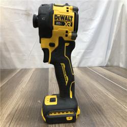 AS-IS DEWALT 20V XR Brushless Cordless 1/4 in. Quiet Hydraulic Impact Driver (Tool-Only)