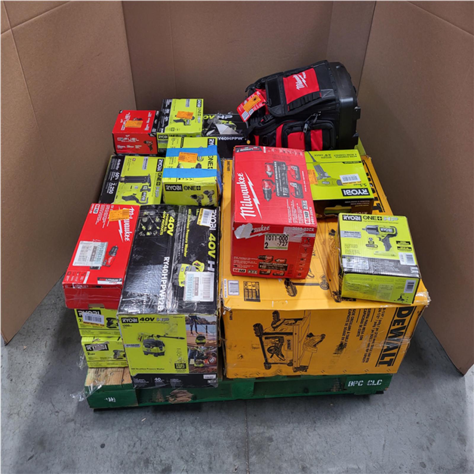 CALIFORNIA AS-IS TOOL PALLET