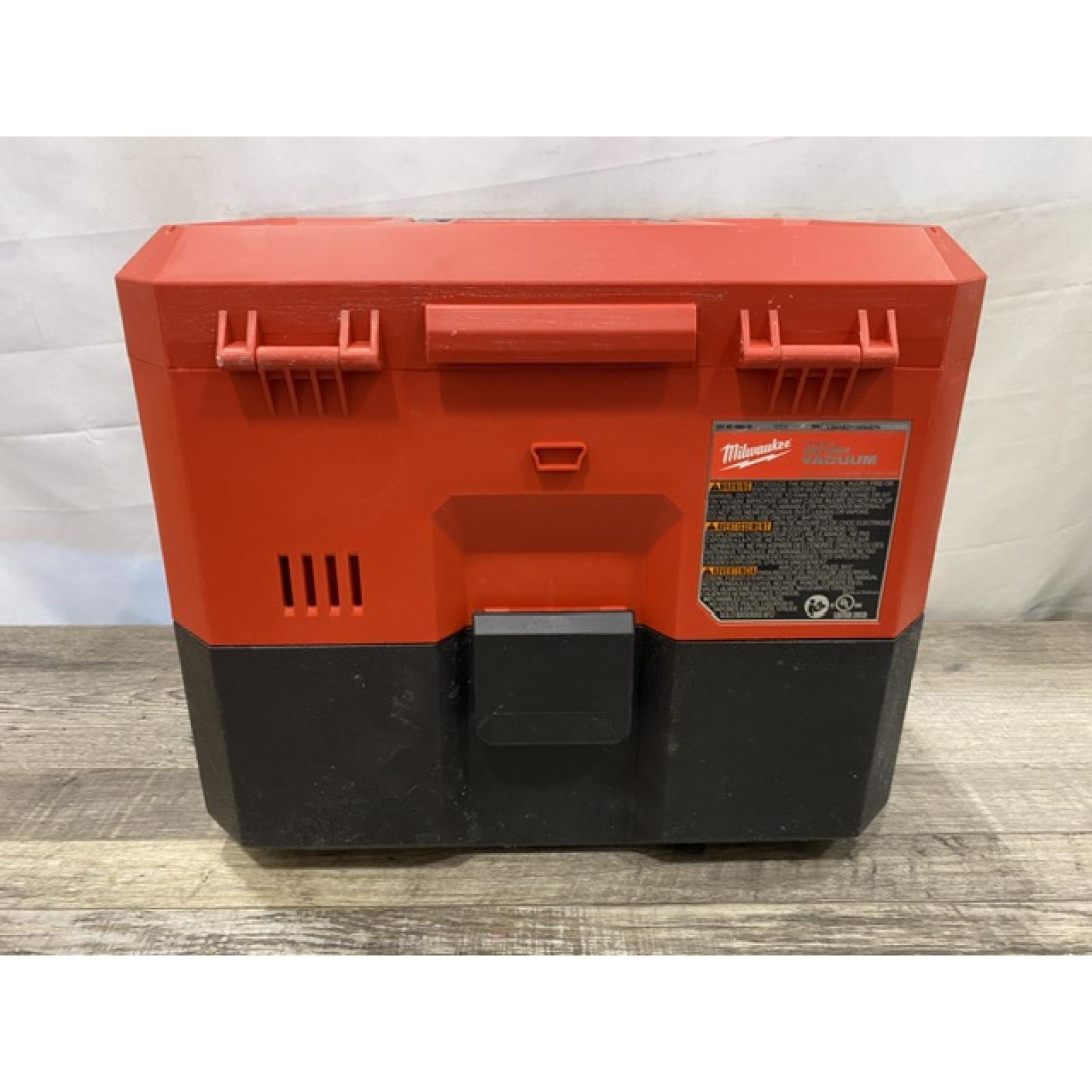 AS-IS Milwaukee FUEL 12-Volt Lithium-Ion Cordless 1.6 Gal. Wet/Dry Vacuum (Vacuum-Only)