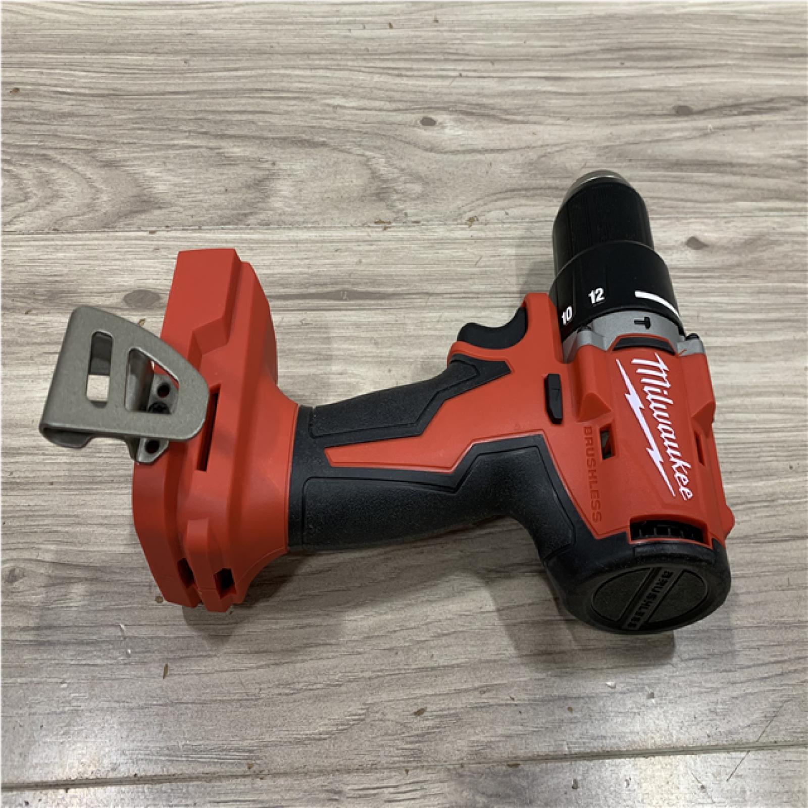 Milwaukee 18V Lithium-Ion Brushless Cordless 1/2 in. Compact Hammer Drill/Driver (Tool-Only)