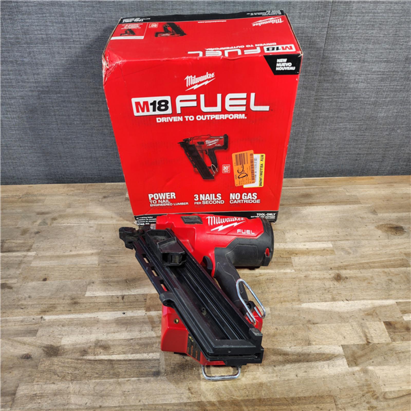 HOUSTON LOCATION - AS-IS M18 FUEL 3-1/2 in. 18-Volt 30-Degree Lithium-Ion Brushless Cordless Framing Nailer (Tool-Only)