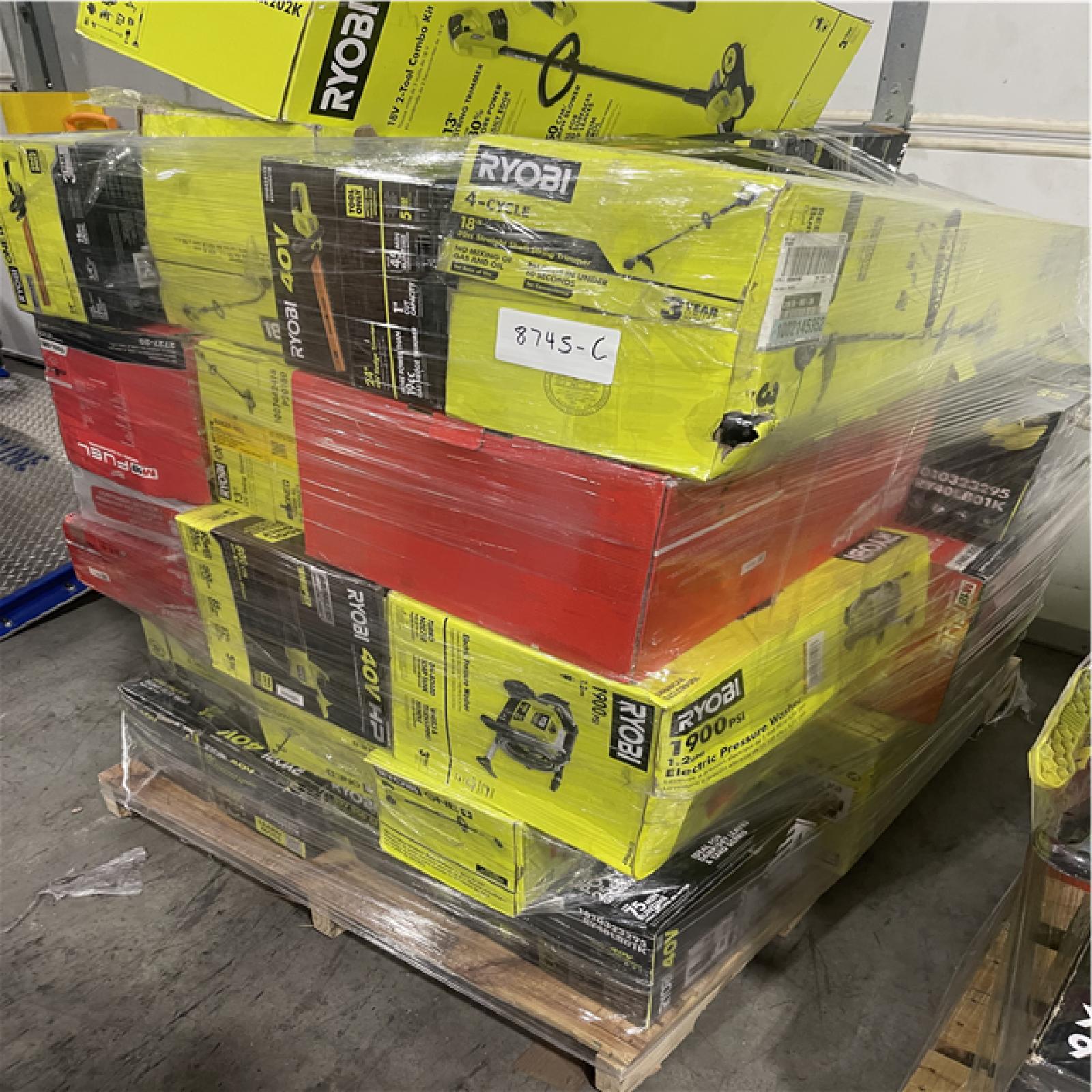 Atlanta Location As-Is Power Tools Partial Truckload (8 Pallets) 8745-C