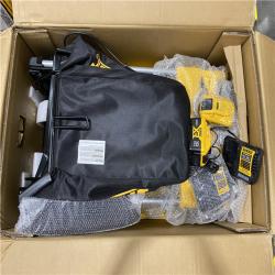 As-Is -DEWALT 2x20V MAX 21 in. Cordless Battery Powered Self Propelled Lawn Mower Kit with (2) 10 Ah Batteries and Chargers