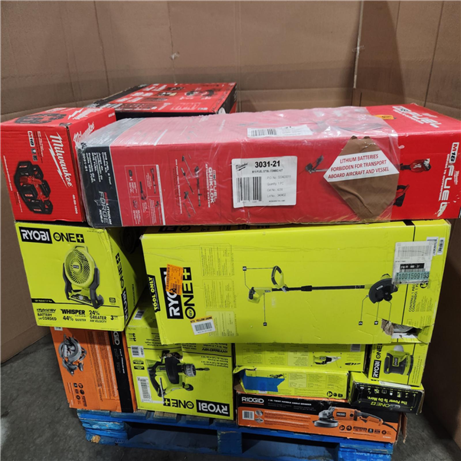 CALIFORNIA AS-IS TOOL PALLET