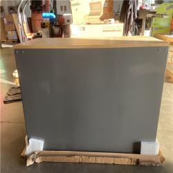 DALLAS LOCATION - Husky Tool Storage 46 in. W Gloss Gray Mobile Workbench Cabinet