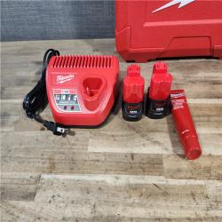 HOUSTON LOCATION - AS-IS M12 12-Volt Lithium-Ion Cordless PEX Expansion Tool Kit with (2) 1.5 Ah Batteries  (3) Expansion Heads and Hard Case