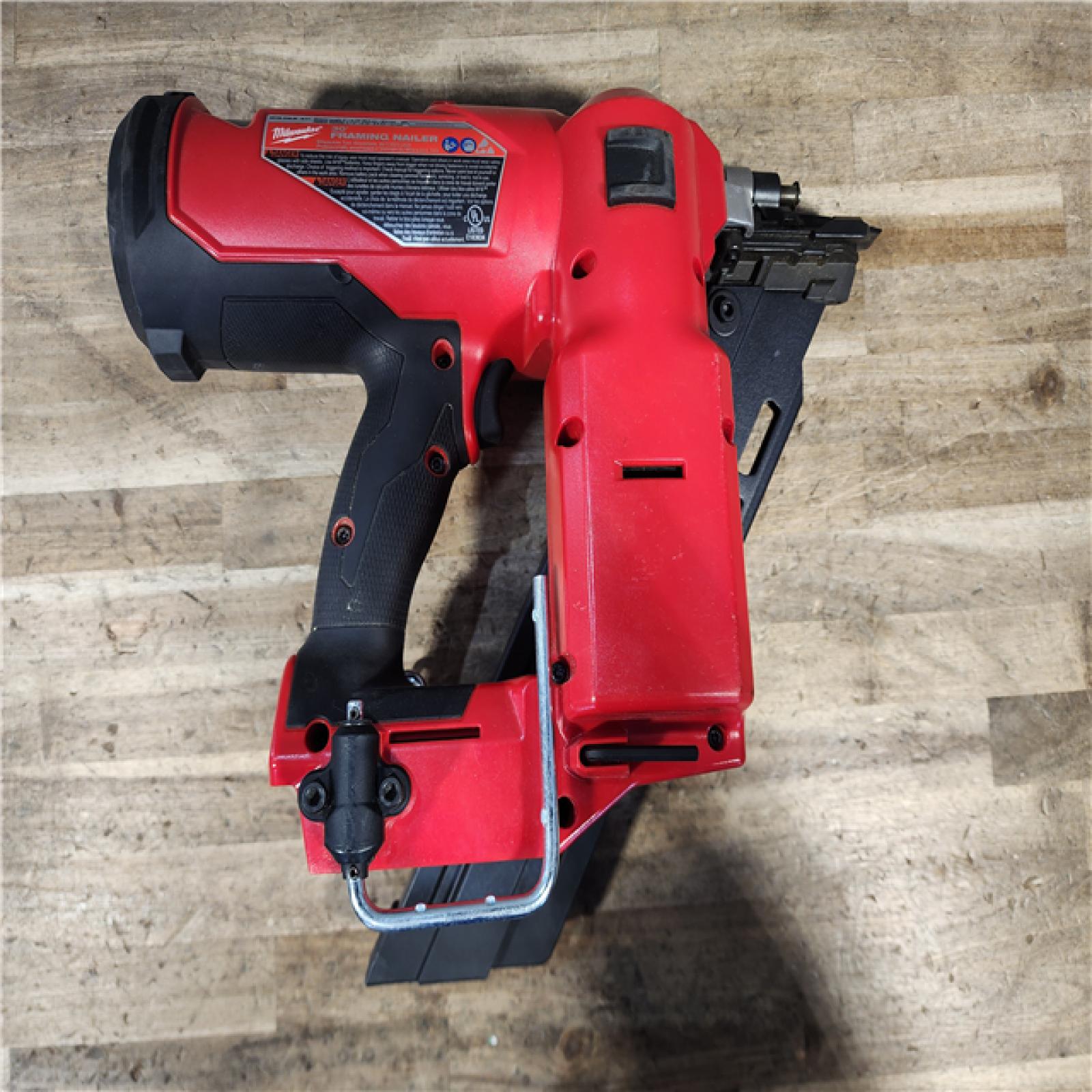 HOUSTON LOCATION - AS-IS Milwaukee FUEL 3-1/2 in. 18-Volt 30-Degree Lithium-Ion Brushless Cordless Framing Nailer (Tool-Only)