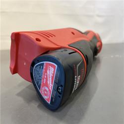 AS-IS - MILWAUKEE 12-Volt Lithium-Ion Force Logic Cordless Press Tool Kit (3 Jaws Included) with Two 1.5 Ah Battery and Hard Case