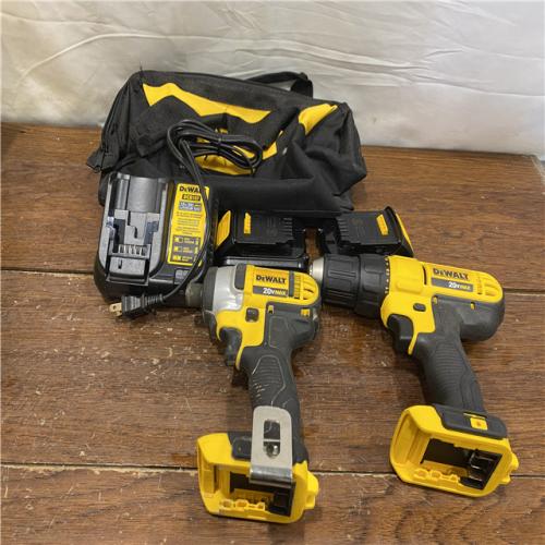 AS-IS DeWALTA® 20V MAX Cordless Drill Driver/Impact Driver Combo Kit 1.3 Ah Lithium Ion