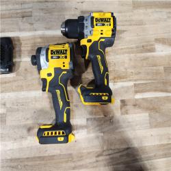 HOUSTON LOCATION - AS-IS DEWALT 2 TOOL COMBO KIT W/ (2) BATTERY & CHARGER