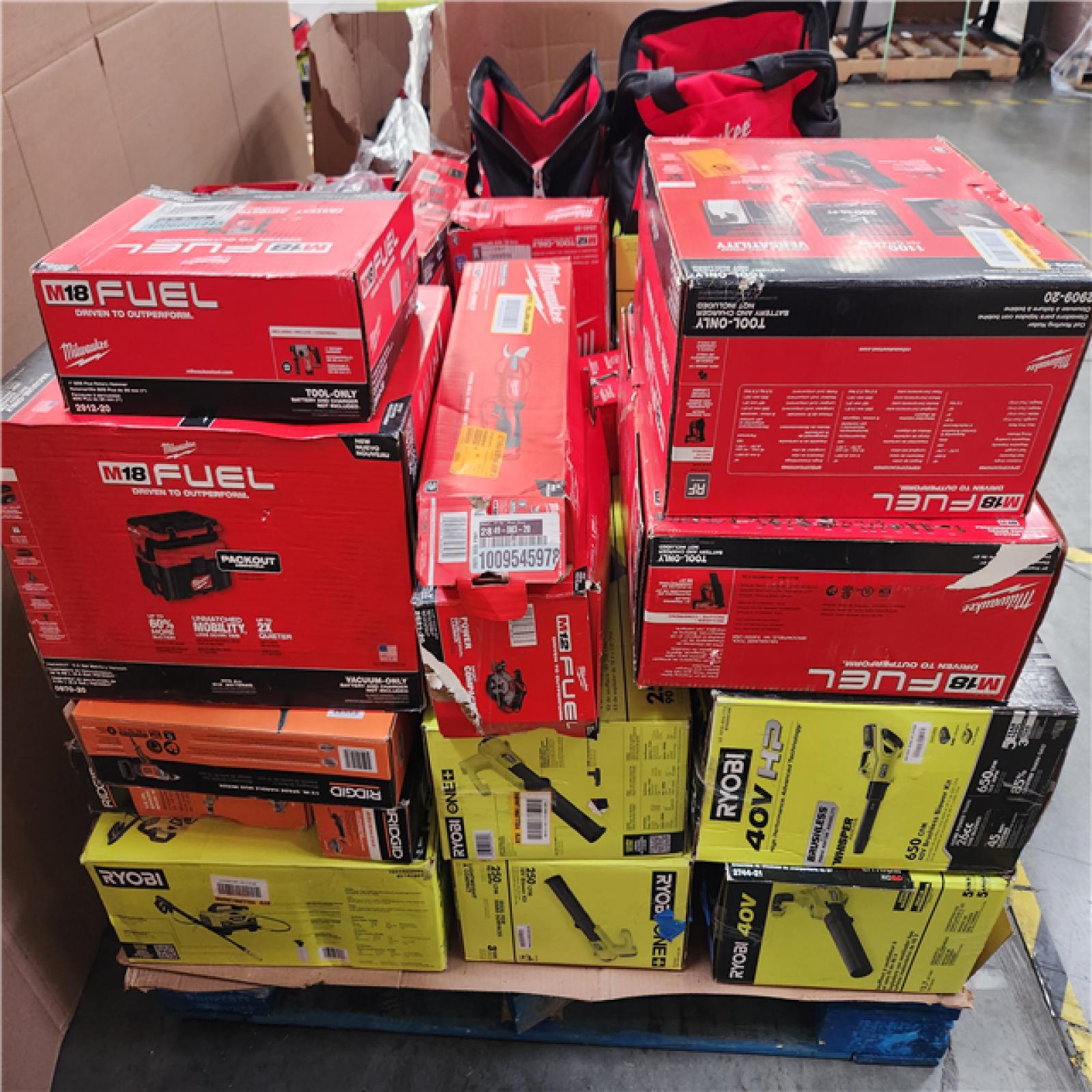 CALIFORNIA AS-IS TOOL PALLET