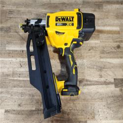 HOUSTON LOCATION - AS-IS DEWALT 20-Volt 21° Cordless Framing Nailer (Tool-Only)