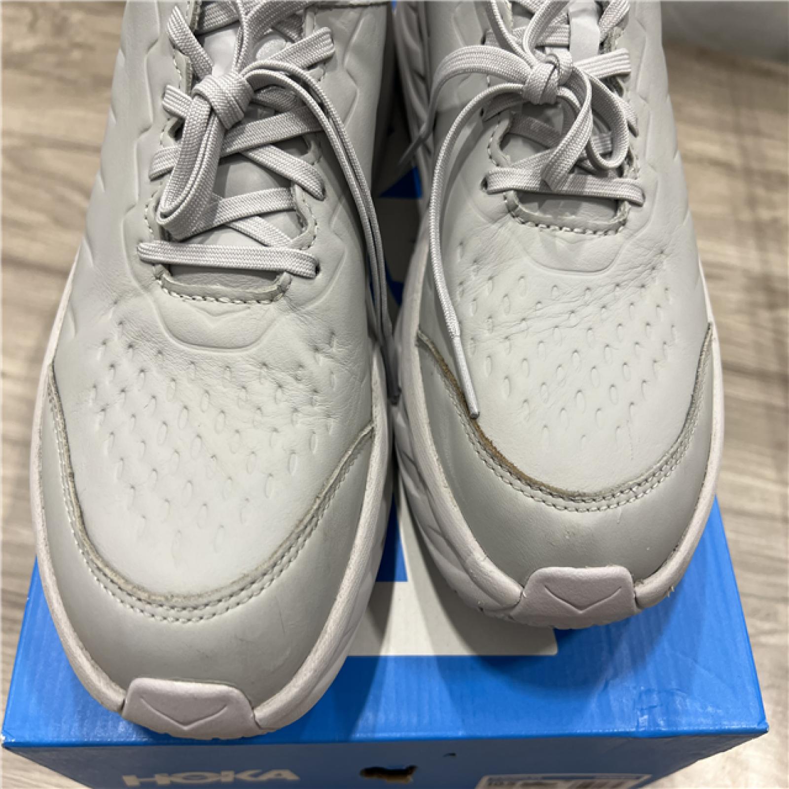 Hoka Bondi Slip Resistant Men's Shoes - Harbor Mist/Lunar Rock - SZ 10.5D