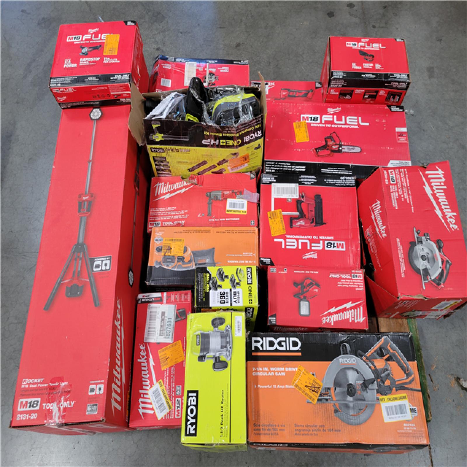 CALIFORNIA AS-IS TOOL PALLET