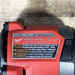 Houston Location AS-IS Milwaukee FUEL 18V Lithium-Ion Brushless Cordless 1/4 in. Hex Impact Driver (Tool-Only)