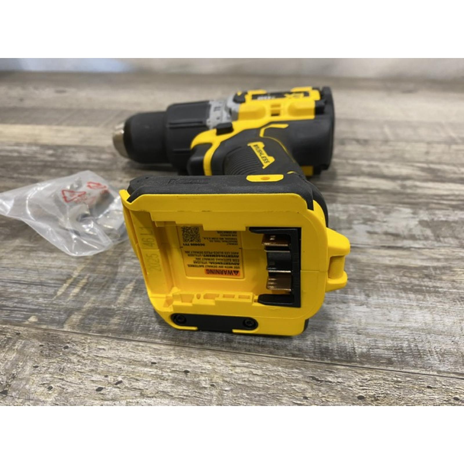 AS-IS DEWALT 20V XR Brushless Cordless 1/2 in. Hammer Drill (Tool-Only)