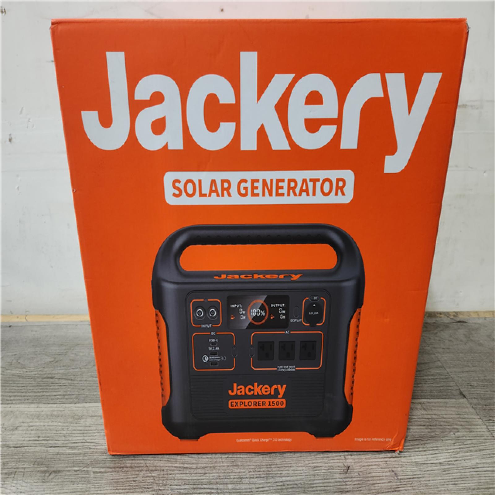 Phoenix Location NEW Jackery Explorer 1500, 1534Wh/1800W Model No. JSG-1500B