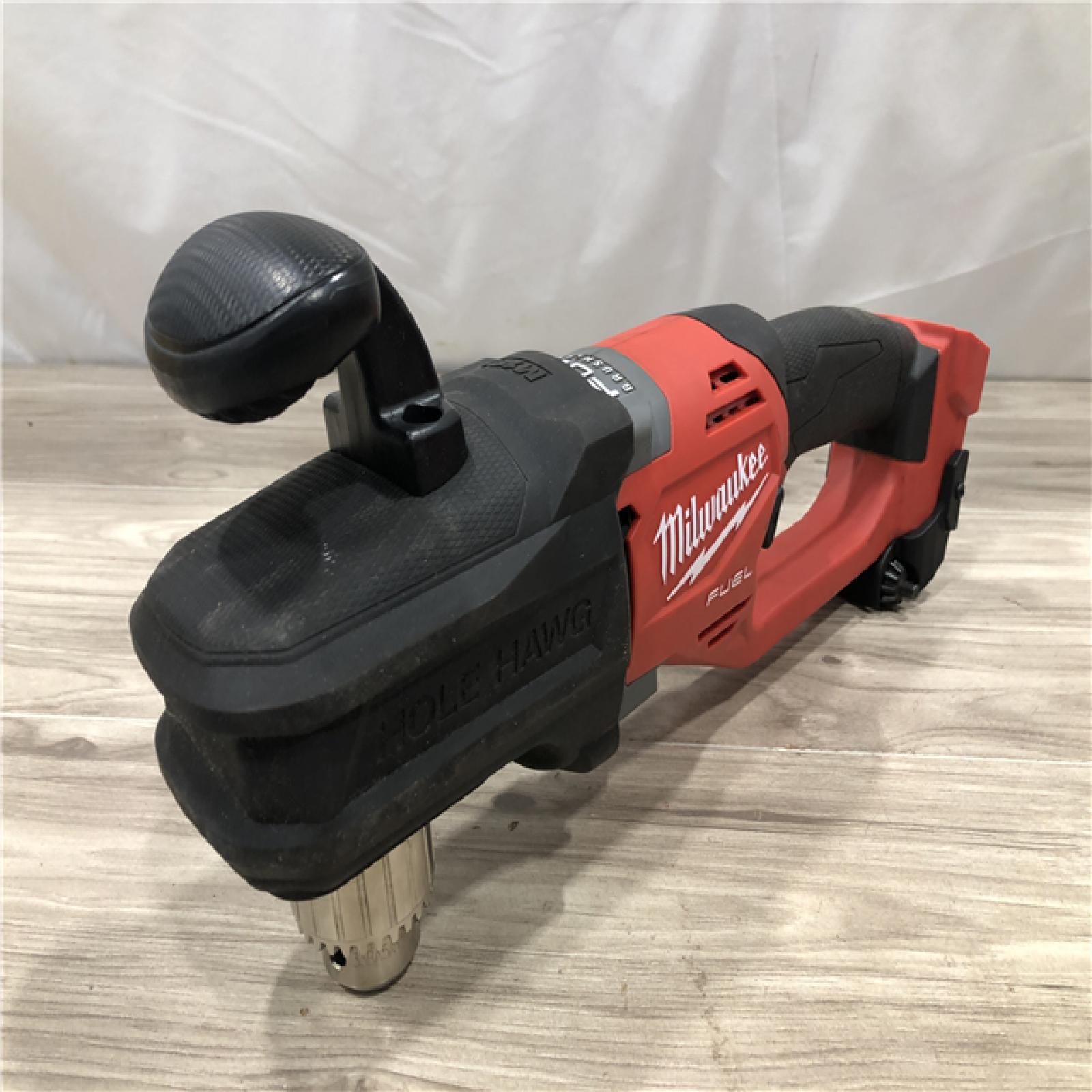 AS-IS Milwaukee M18 18V Fuel Hole Hawg 1/2 Right Angle Drill 2807-20 (Tool-Only)