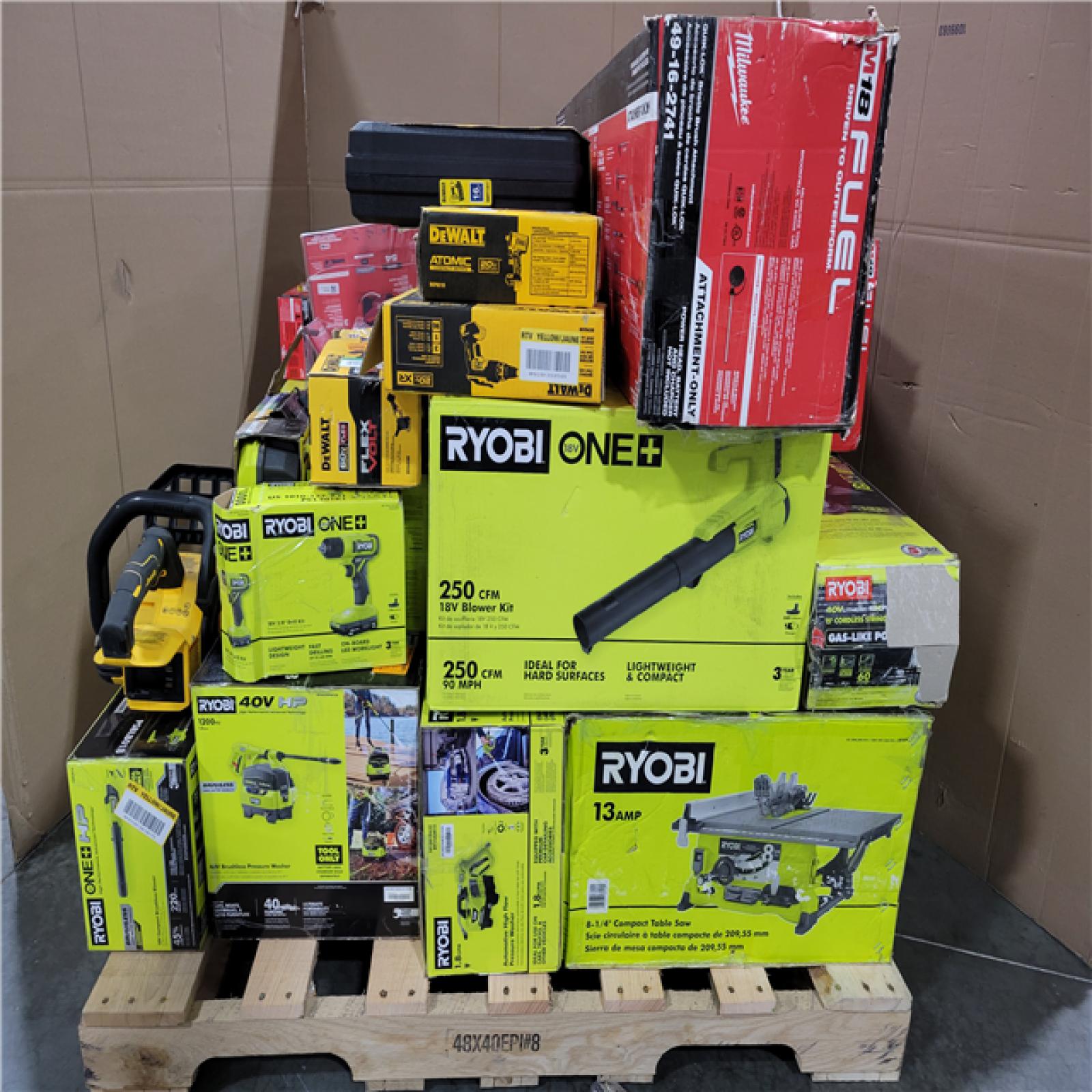 CALIFORNIA AS-IS TOOL PALLET