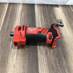AS-IS Milwaukee 18V Lithium-Ion Cordless Drywall Cut Out Rotary Tool (Tool-Only)