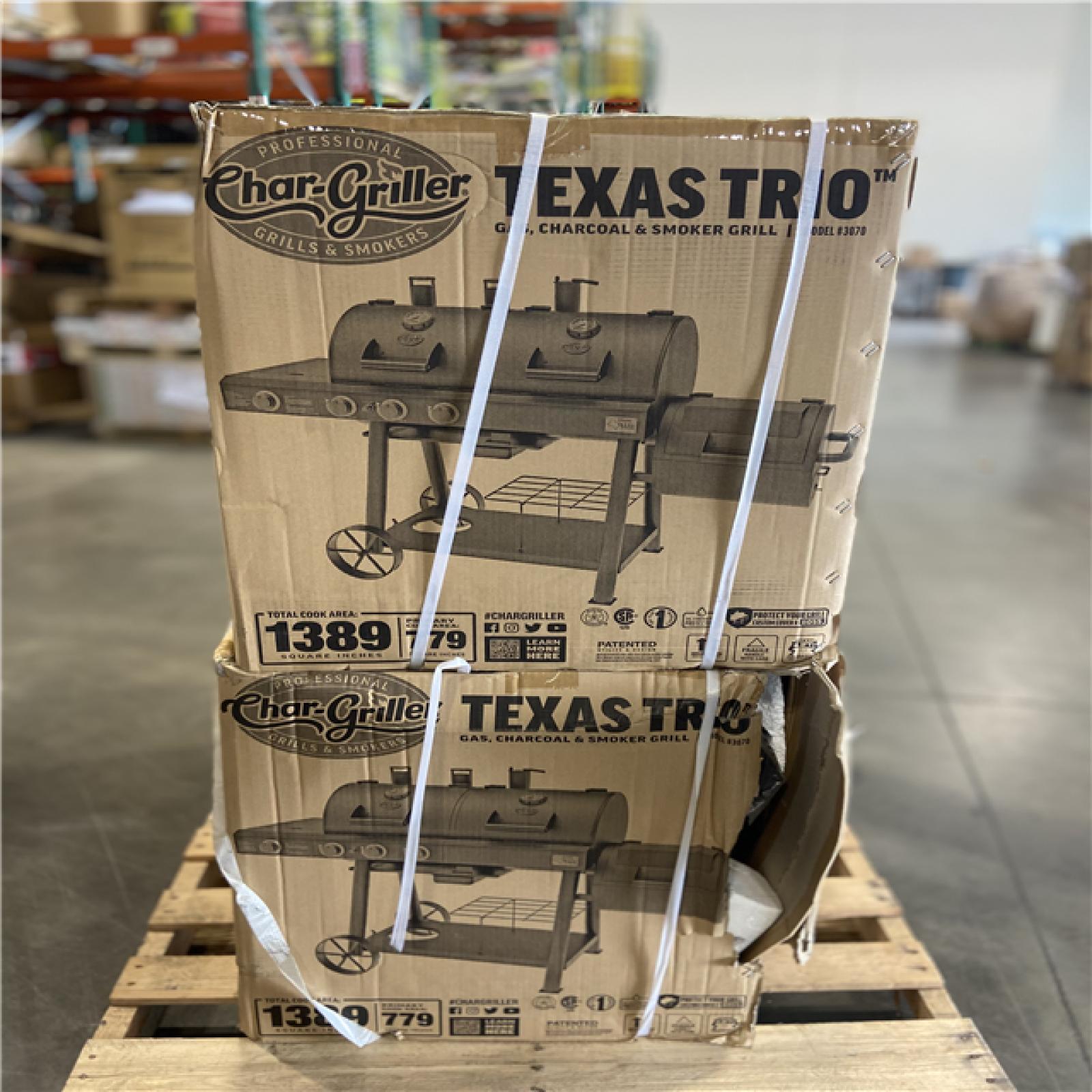 DALLAS LOCATION - GRILL PALLET - (2 UNITS)