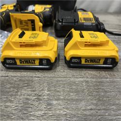 AS-IS DEWALT ATOMIC 20-Volt MAX Lithium-Ion Cordless Combo Kit