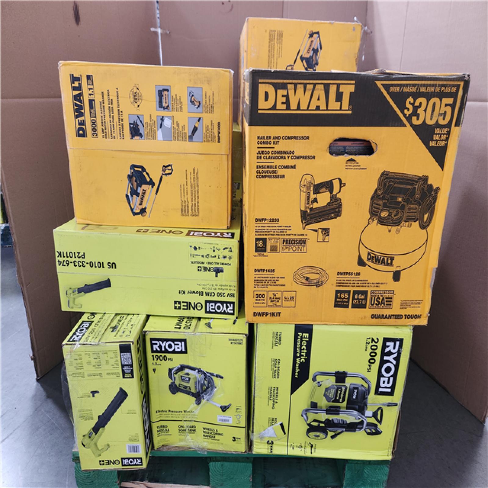 CALIFORNIA AS-IS TOOL PALLET