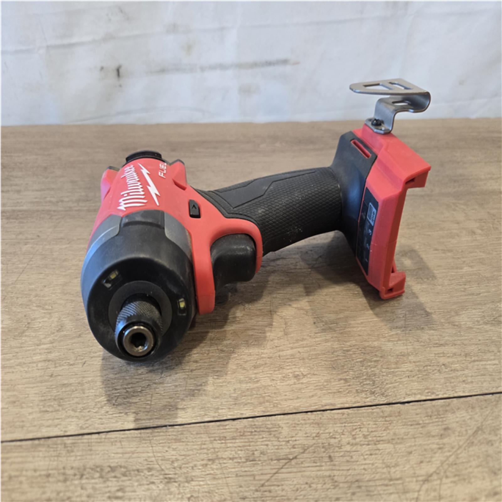 AS-IS Milwaukee FUEL 18V Lithium-Ion Brushless Cordless 1/4 in. Hex Impact Driver (Tool-Only)