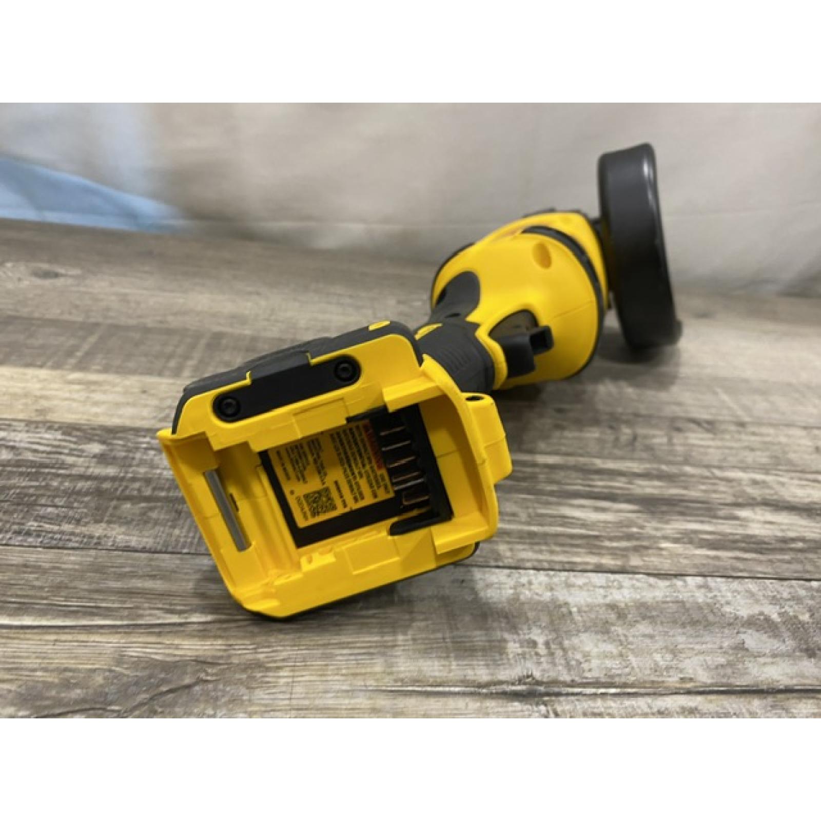 AS-IS DEWALT FLEXVOLT 60V MAX Cordless Brushless 4.5 in. to 6 in. Small Angle Grinder with Kickback Brake (Tool Only)