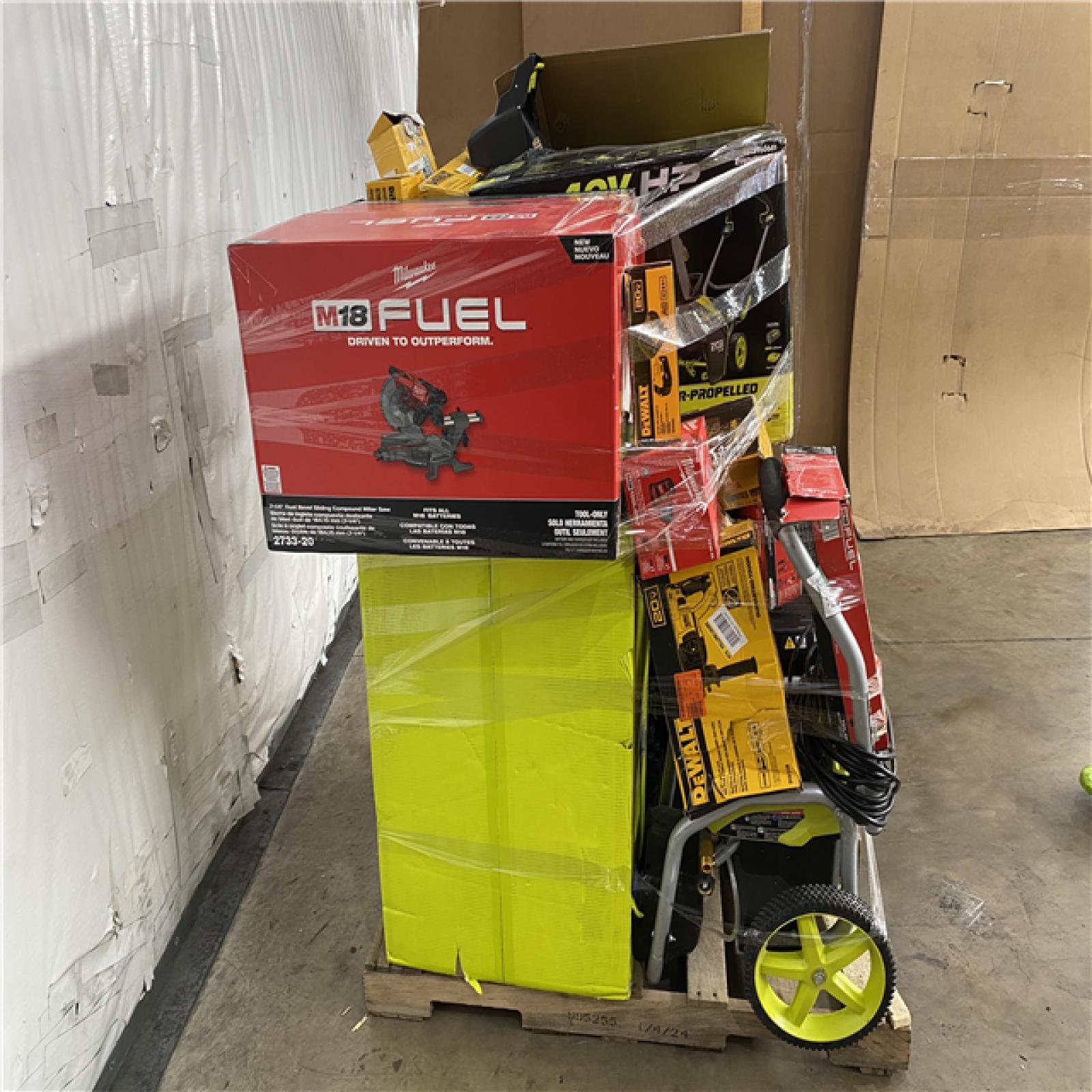 Houston Location AS IS - Tool Pallet