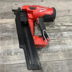 AS-IS Milwaukee FUEL 3-1/2 in 18V 21-Degree Lithium-Ion Brushless Cordless Nailer (Tool Only)