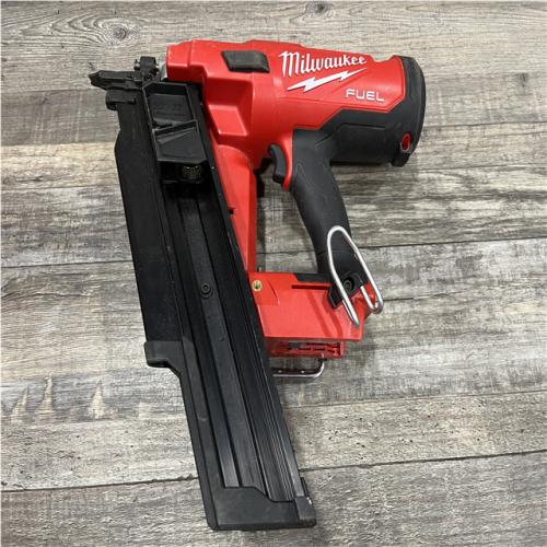 AS-IS Milwaukee FUEL 3-1/2 in 18V 21-Degree Lithium-Ion Brushless Cordless Nailer (Tool Only)