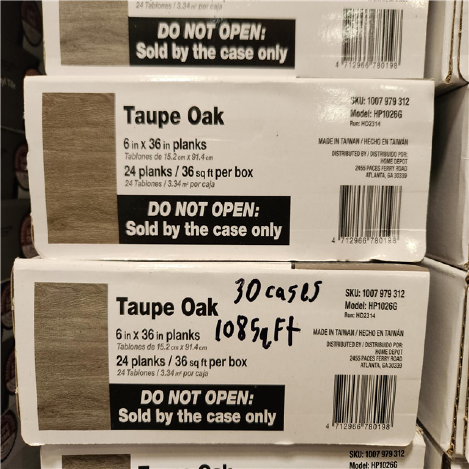 Phoenix Location Traffic Master Mixed Flooring Pallet (90 Total Cases 2885 SqFt)