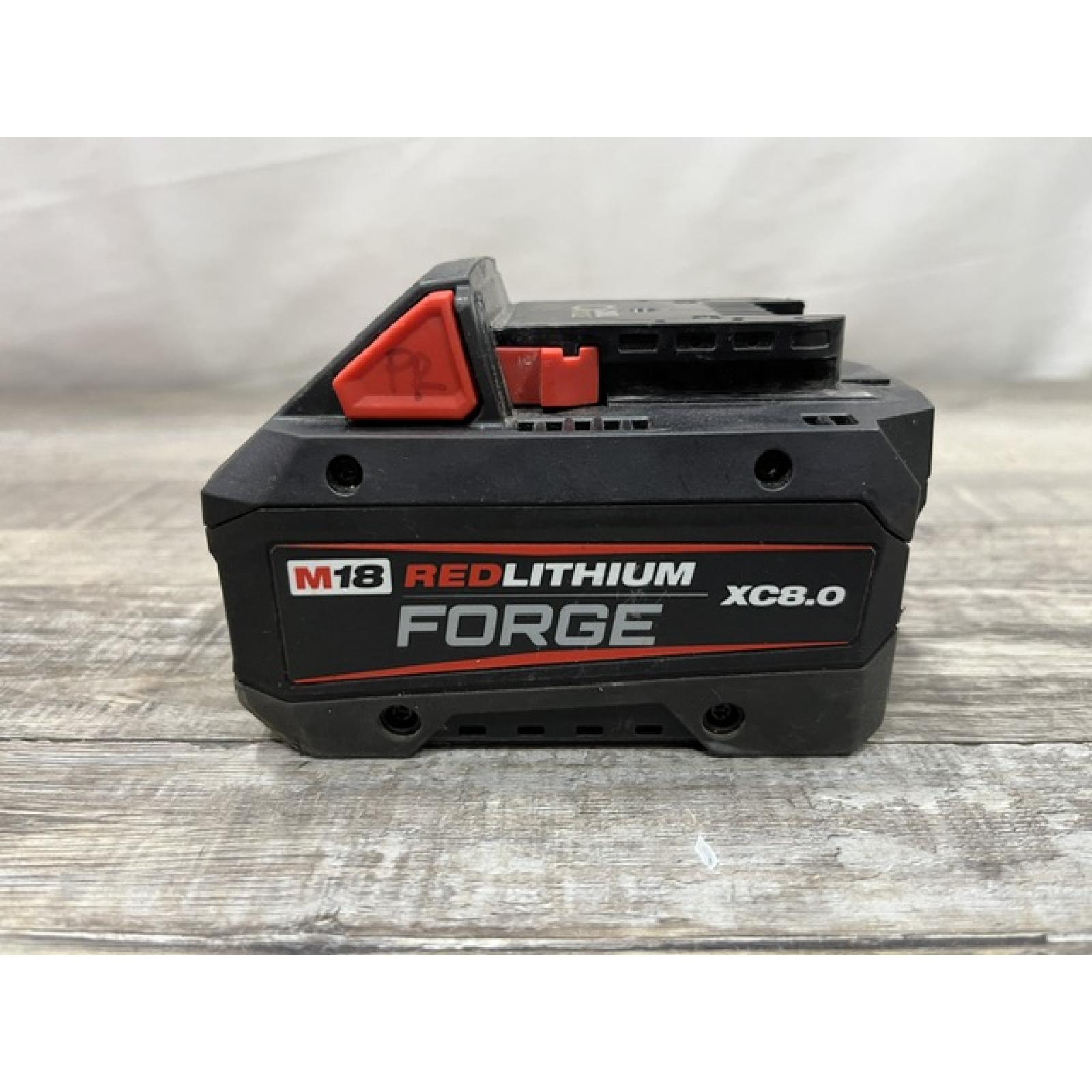 AS-IS Milwaukee 18V Lithium-Ion REDLITHIUM FORGE XC 8.0 Ah Battery Pack
