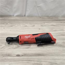 AS-IS MILWAUKEE 2457-20 .38 in. M12 Cordless Ratchet (Tool-Only)