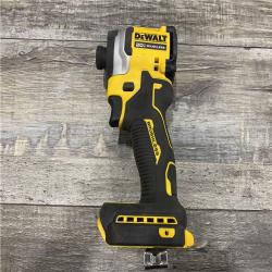 AS-IS DEWALT ATOMIC 20V MAX Lithium-Ion Cordless 1/4 in. Brushless Impact Driver Kit