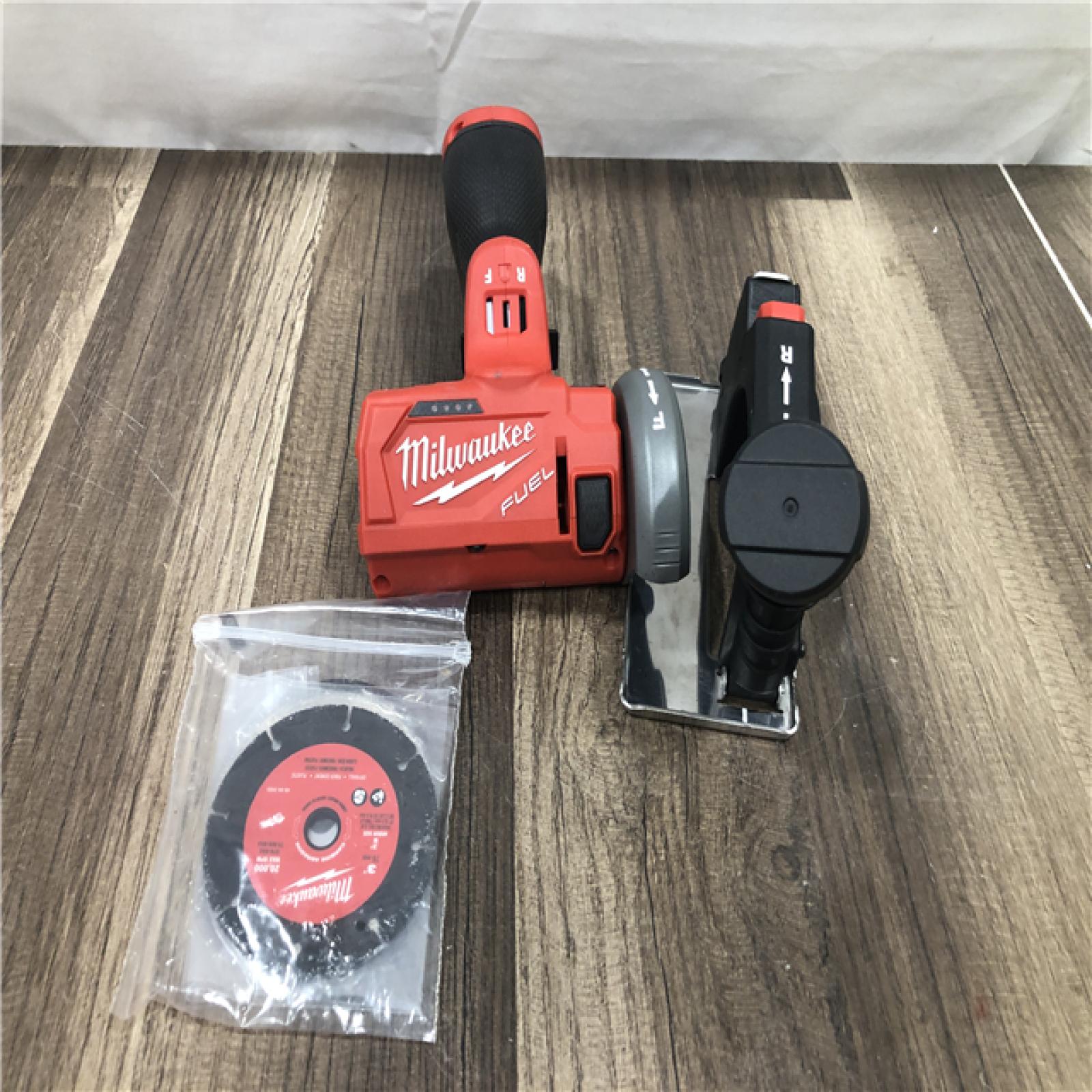 AS-IS Milwaukee FUEL 12V Lithium-Ion Brushless Cordless 3 in. Cut Off Saw (Tool-Only)