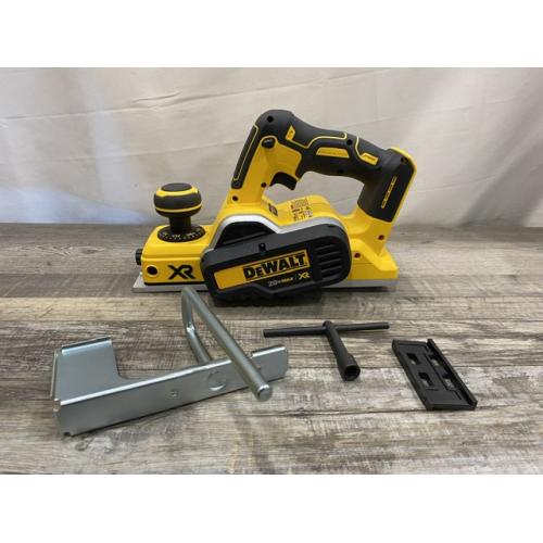 AS-IS DEWALT 20V MAX XR Cordless Brushless 3-1/4 in. Planer (Tool Only)