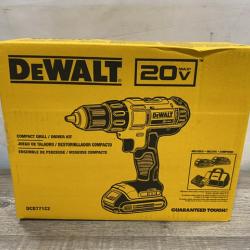 NEW - DEWALT 20V MAX Cordless 1/2 in. Drill/Driver Kit