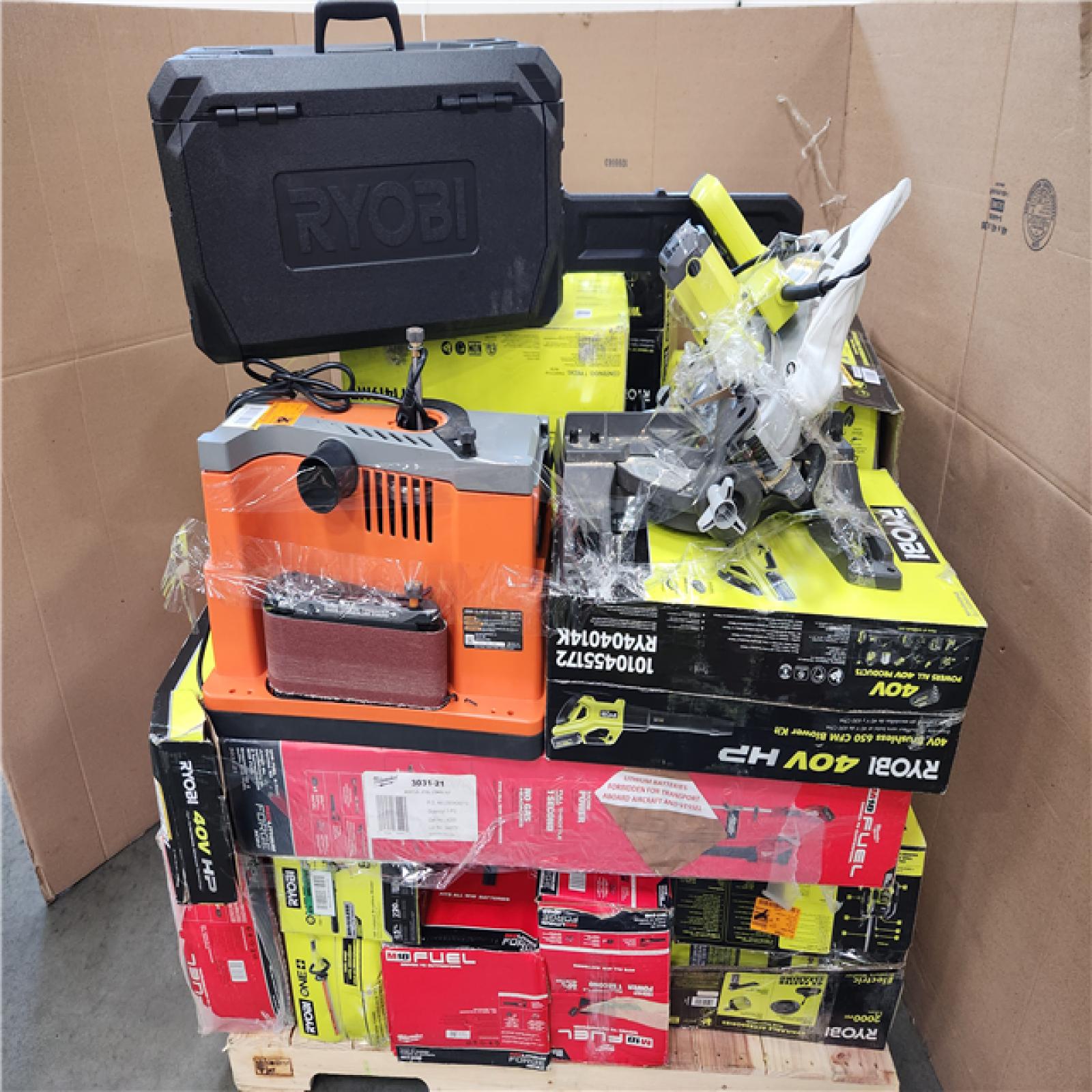 CALIFORNIA AS-IS TOOL PALLET