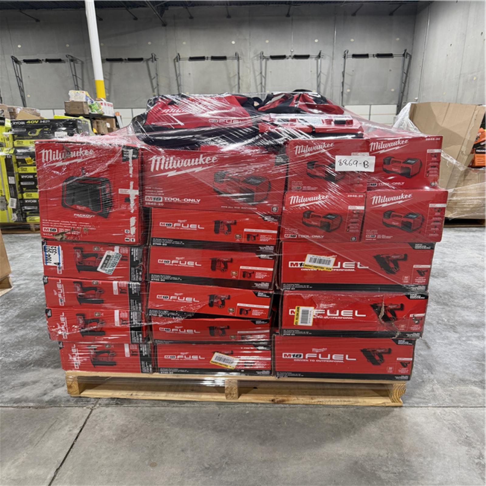 Atlanta Location As-IS Power Tools Truckload (7 Pallets) 8869-B