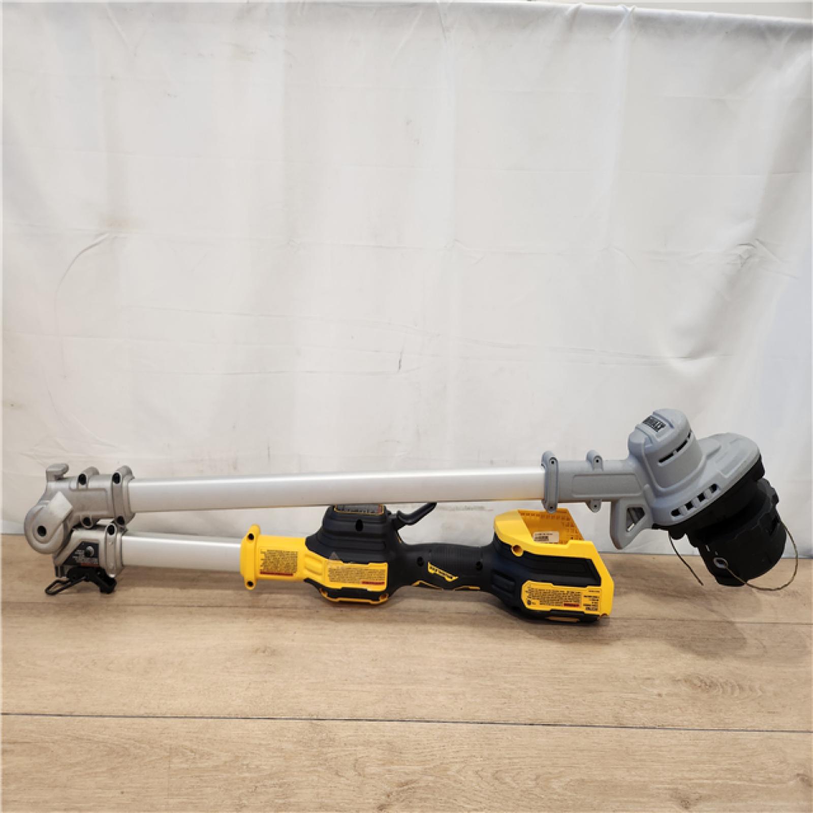 AS-IS- DEWALT 20V MAX 14 in. Brushless Cordless Battery Powered Foldable String Trimmer (Tool Only)